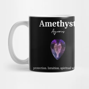 Amethyst Crystal Traits Mug